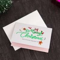 Christmas Greeting Card Simple Style Beautiful Card Wholesale